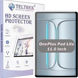 TELTREK Screen Guard Designed For OnePlus Pad Lite 11 Inch Flexible Fiber Tempered Glass Screen Protector-picture-10