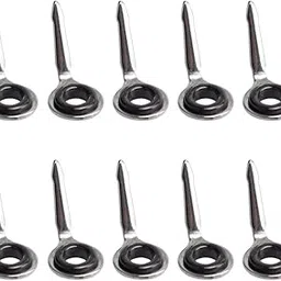 MERISHOPP 10x Stainless Steel Fishing Rod Guides Fishing Rod Tip Repair Kit White 5 | Sporting Goods | Fishing | Rods | Rod Building & Repair | 10 Pieces Fishing Rod Guides-image-9