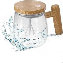 Tusmad Self Stirring Coffee Mugs 400ML – Electric Mixing Cup with High-Speed Motor – Borosilicate Glass Auto Stirring Mug for Coffee, Milk, Protein Shakes, Home, Office & Travel-picture-70