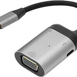 USB-C to VGA Adapter, USB Type C to VGA Adapter Male to Female Splitter Converter, 1080P 60Hz, Support PD Fast Charging for Laptop Projector Computer Mobile Phone Monitor-image-25