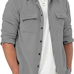 miramichi Men's Full Sleeve Corduroy Striped Casual Jacket, Perfect for Stylish Outfits-picture-46