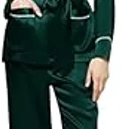 bella babe by sk Premium Satin Wrap Set for Women | Double belt Closure | Luxury Vibes | Pallazo Bottoms | Thick high QualitySatin | Nightwear | Casual Outfit | Outdoor Co ords-picture-41