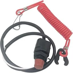 JAZZY PEARLS Universal Boat Outboard Engine Stop Kill Switch with Tether Cord Lanyard-picture-42