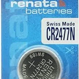 Renata CR2477N Lithium battery 3V Swiss Made image 1