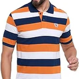 duke Men's Striped Slim Fit T-Shirt image 1