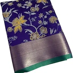 Traditional Silk Saree, Purple with Gold Border, Festive, Party, Weddings.-picture-57