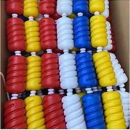 Pool Separation Line, Wave Blocking Lane Divider Floats, Swimming Lane Pool Safety Rope for Swimming Pools Equipment (Color : Blue-6cm, Size : 1m)-picture-23