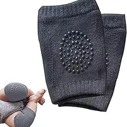 PESKOS Baby Crawling Anti-Slip Knee Protectors, Unisex Toddlers Kneepads, Soft Breathable Comfortable Knee Cap for Every Season (6-24 Months) (Navy Blue)-picture-15