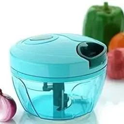 Manual Food Chopper, Pull String Vegetable Processor with 450ml Bowl, Turquoise-picture-22