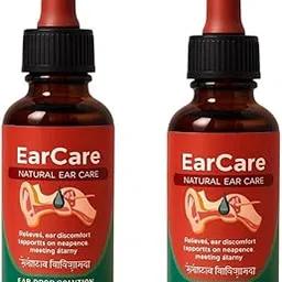 New EarCare Natural Ear Care Solution – Supports Ear Health, Reduces Discomfort, Improves Hearing Clarity & Balance | Herbal Formula for Daily Ear Health - (Pack of 2) image 1