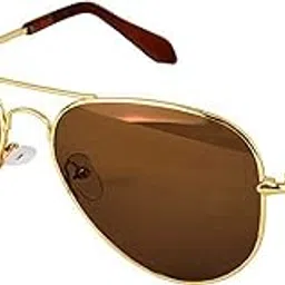 Metal Frame , U V Protected Aviator Sunglasses for Men & Women ,Boys & Girls-picture-38