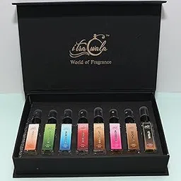 ITRA WALA Luxury Perfume Gift Set – Pack of 8 Mini Eau De Parfum (8ml Each) | Long Lasting Unisex Fragrance Combo for Men & Women | Travel Size Perfume | Ideal Gift for Birthday, Anniversary, Wedding & Festivals-image-72
