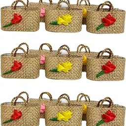 Fancy thamboolam | Mini Jute Bag for Thamboolam Return Gifts | Pack of 20-picture-13