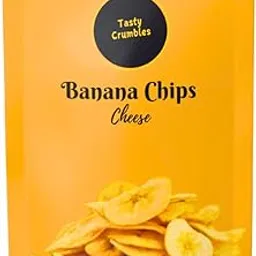 Tasty Crumbles Banana Chips with Cheese Flavour, 200g Pack of 1-picture-12