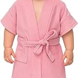 CREEVA Melodious Kids Infants Bathrobe with Front Pocket – Soft, Cozy & Cute Robe for Baby-picture-25