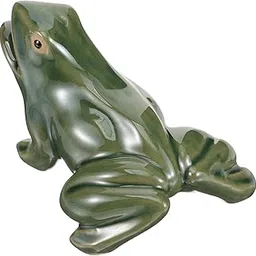Frog Fountain Water Feature for Outdoor Garden Decor Waterfall Frog for Courtyard Tranquil Water Circulation Design for Relaxation and Aesthetic Appeal-picture-18