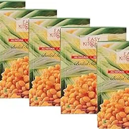 Easy Kitchen Ready To Eat/Ready To Cook Boiled American Sweet Corn With No Preservatives & No Gluten I All Natural I No Artificial Colors Or Flavouring (Pack Of 5 X 325 Gm)-image-19