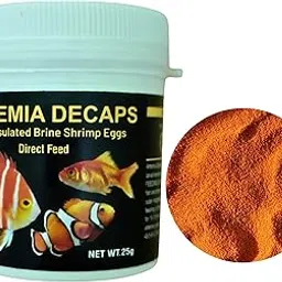 Aqua Petz Decapsulated Artemia Cyst/Brine Shrimp Eggs 100 Gram, Decap Artemia Dry Eggs, High Protein Rich Direct Feed For New Born Baby Fishes-picture-52