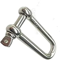 THE STYLE SUTRA 2x304 Stainless Steel Long D-Shackle Chain Shackle Rigging Fastener 5MM | Parts & Accessories | Boat Parts | Deck & Cabin Hardware-image-4