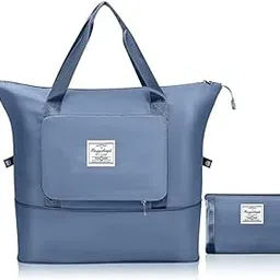 Foldable Travel Duffle Bag, Large Capacity, Waterproof, Expandable Luggage for Women-picture-22