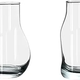 Urban Moon Glass Vase, Mini Glass Flower Vase, Vessel, Money Plant Pot for Indoor & Outdoor Gardens, Restaurants, Office, Table & Home Decoration & Gifts - Pack of 2 Piece-picture-10