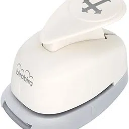 Bira 5/8 inch Cross 5 Shape Lever Action Craft Punch for Paper Crafting Scrapbooking Cards Arts-picture-11