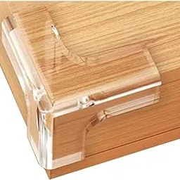 PRIME AURA Table Corners Edge Protector,Corner Protector for Baby, Baby Proofing Crystal Clear T-Shaped Design, Soft Silicone, Pre-Applied Adhesive, Easy Installation, (4)-image-32