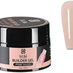 Bolt Bee Solid Builder Gel for Nails - Clear 3D Non-Stick, Hard Gel for Carving Patterns, Embossed Nail Art (Dark Nude, 15ml)-image-99