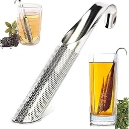 Stainless Steel Tea Infuser with Long Handle - Easy to Use Loose Leaf Strainer for Tea, Coffee, Spices – Durable & Portable for Home, Outdoor, Travel, & Camping – Fine Mesh Filter for Smooth Brews-picture-41