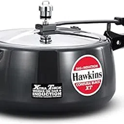 Hawkins 6.5 Litre Contura Black XT Pressure Cooker, Hard Anodised Inner Lid Cooker, Induction Cooker, Handi Cooker, Black (CXT65)-picture-12