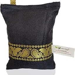 NewSun Activated Charcoal Air Purifying Bag - (1-Pack) - (1x500g) - Decorative Natural Pure Odor Absorber for the Home, Office, and Car - Scent Free - Family and Pet safe - Navy Blue-image-22