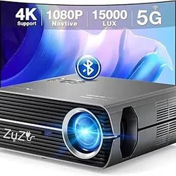 ZuZu, move for more better. Projector With Wifi And Bluetooth,Native 1080P 4K Support 450 Ansi Outdoor Movie Proyector,Indoor Home Theater Remote Controller,Support Hdmi,Av,Sd,Usb-picture-62