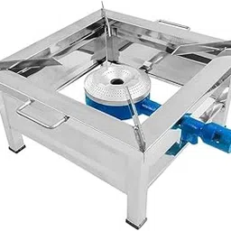 SAFIYAHARDWEARS Stainless Steel Single Burner Gas Stove – Heavy Duty, Commercial & Home Use, Manual Ignition, Rust Resistant, Square Design-picture-19