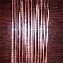 (PACK OF 12) Stirring rod 200mm x 6mm Borosilicate Glass One Side Flat-picture-29