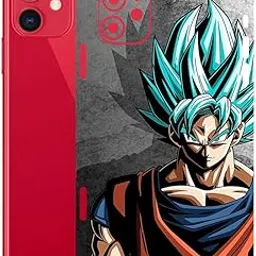 AtOdds - Compatible for iPhone 11 - Goku Design Printed Mobile Back Screen Guard Protector (Coverage - Back+Camera+Sides)-picture-26
