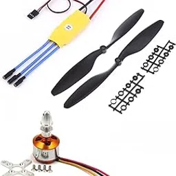 Invento Quadcopter kit BLDC Brushless Motor A2212 2500KV 30A ESC 1045 Propeller set-picture-14