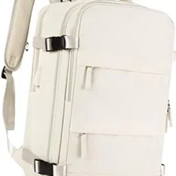 Travel Backpack Usb Ports With Shoes Compartment For Outdoor Trip Activities Beige | Womens Handbags & Bags-image-50