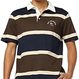 gap Men's Striped Regular Fit Polo Shirt-picture-55