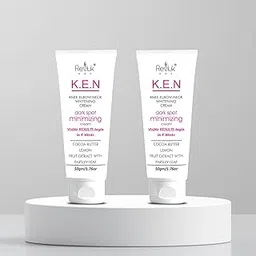 KNE Knee Elbow Neck Cream – Skin Brightening Cream with Aloe, Rose & Vitamin E – For Dark, Rough Patches – Pack of 2 (50 g Each)-picture-64