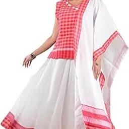 meilli Women's Pure Cotton Patchwork Festive Top, Skirt and Dupatta Set | Elegant Top and Skirt Set for Women-picture-40