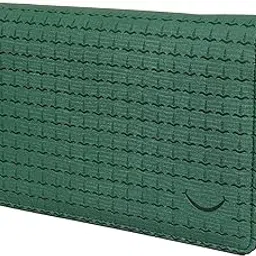 sukeshcraft Multiple Cheque Book Holder | Original PU Holds Upto 8 Cheque Books, FabricGreen-picture-36