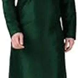 cult indie Stylish Men Art Silk Regular Fit Kurta Pyjama Set | Printed Knee Long Full Sleeve Kurta Pyjama Set_517-picture-23