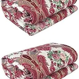 DEILYVERY Reversible Double Bed & Single Bed AC Blanket Dohar Combo Set of 2 Pc (Polycotton, Multicolor) (Rajani, Single)-picture-25