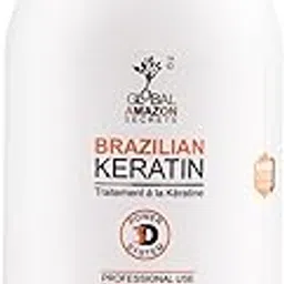 Global Amazon Secrets Brazilian Keratin Treatment For All Hair Type 1000 millilitre/Same Day Wash/No Fumes-image-15