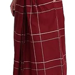 gowri tex Elastic Premium Cotton Lungi With Dual Packet Pack Of 1-picture-53