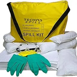 TECHNOSPILL Diesel & Fuel Spill Kit 50 LITER (Absorb: Fuel & Diesel, Hydraulics Oil(Trucks & Bulldozers spillage), Crude Oil, Water Based Oils(No Water-Only Oil) (50 L)-picture-12