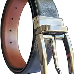 hidefine'd Belts for Men Leather Original | Belt for Men Formal | Leather Belt for Men Formal | Reversible Italian Leather Black Brown Tan Mens Belt Branded with Premium Wooden Gift Box-picture-23