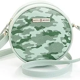 sacci mucci Bags Girls Sling Bag Round Sling Bag crossbody sling bag sling handbag perfect for working women and collage going girls - Camouflage-picture-41