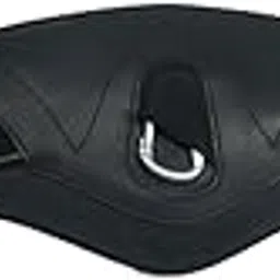 Anatomical Weston Leather Dressage Girth, Black, Double Buckle Design, D-Ring-image-30