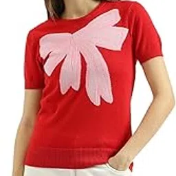 united colors of benetton Women's Knitted Regular Fit Top-picture-22